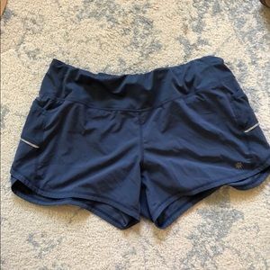 Athleta Workout Short, Dark Blue, size L